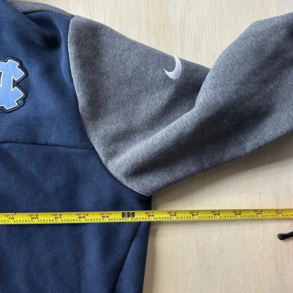 North Carolina Tar Heels Hoodie Sweatshirt Mens 2XL Blue NCAA Basketball Nike
